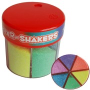 POTE BRILLANTINA 6 COLORES FLUO 50 GRS